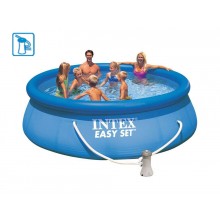 INTEX Easy Set Pool Schwimmbecken 366 x 76 cm mit kartuschenfilteranl 28132GN