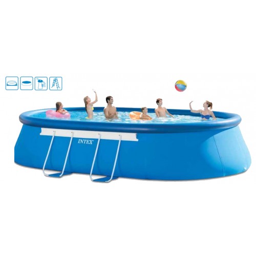 INTEX Oval Frame Pool 549 x 305 x 107 cm, 28194NP