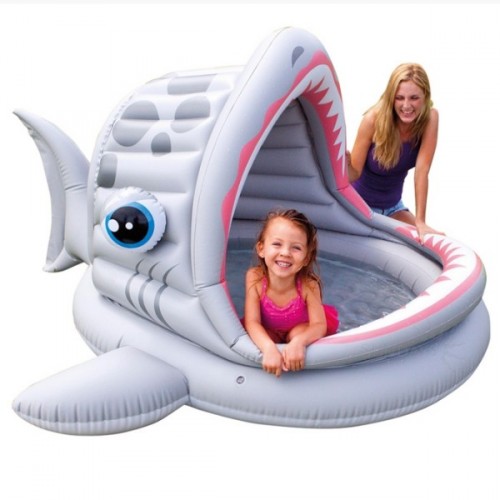 INTEX Baby Pool - Roarin' Shark Shade 57120NP INTEX Baby Pool - Roarin' Shark Shade 57120NP