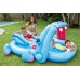 INTEX Play Center Pool "Nilpferd" mit Rutsche 221x188x86cm 57150NP