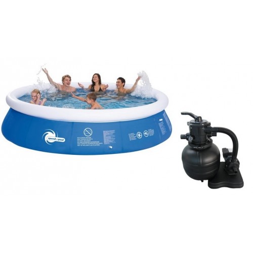 INTEX Speed-Up Pool Set 366 x 91 cm 010011 mit Sandfilteranlage