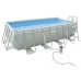 INTEX Frame Pool Set Ultra Quadra 400 x 200 x 100 cm 128350GS+Kartuschenfilteranlage