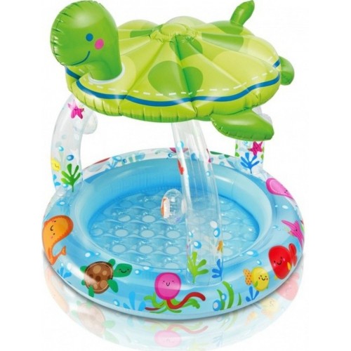 INTEX Baby Pool Kinderplanschbecken Schildkröte 102 x 107 cm 57119NP