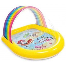 INTEX RAINBOW ARCH Aufblasbares Schwimmbecken 57156NP