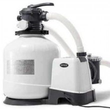 INTEX KRYSTAL CLEAR Sand Filterpumpe mit chlorinator 6 m3/h 26676
