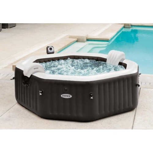 INTEX Jet & Bubble Spa Deluxe Octagon Whirlpool 28458