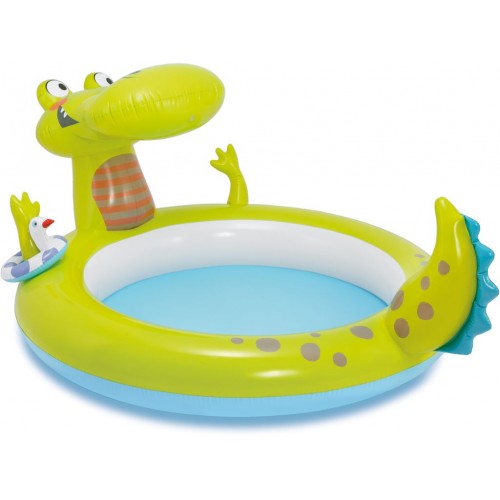 INTEX Baby Pool Aligator mit Verspritzer 57431NP INTEX Baby Pool Aligator mit Verspritzer 57431NP