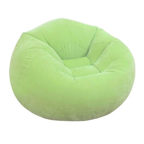 INTEX BEANLESS BAG CHAIR Luftsessel 107 x 104 x 69 cm, grün 68569