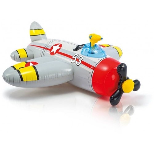 INTEX Flugzeug Water Gun Plane, grau 57537