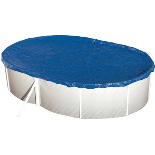 INTEX Sommerabdeckplane für Ovalbecken 550 x 360 cm 036240