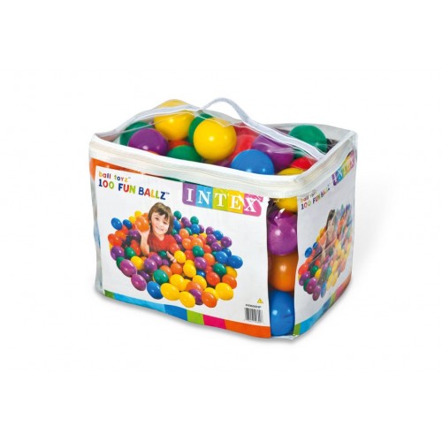 INTEX Fun Ballz Spielbälle 8 cm, 100 St 49600