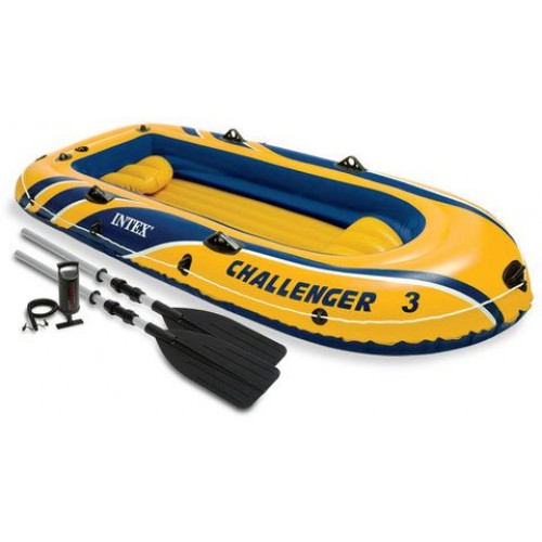 INTEX Challenger Schlauchboot 3 Set 68370NP