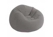 INTEX BEANLESS BAG CHAIR Aufblasmöbel 107 x 104 x 69 cm, grau 68579