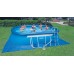 INTEX Oval Frame Pool Set 549 x 305 x 107 cm 28192GN + Kartuschenfilteranlage