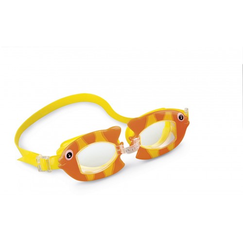 INTEX FUN GOGGLES Schwimmbrille für Kinder, orange 55603