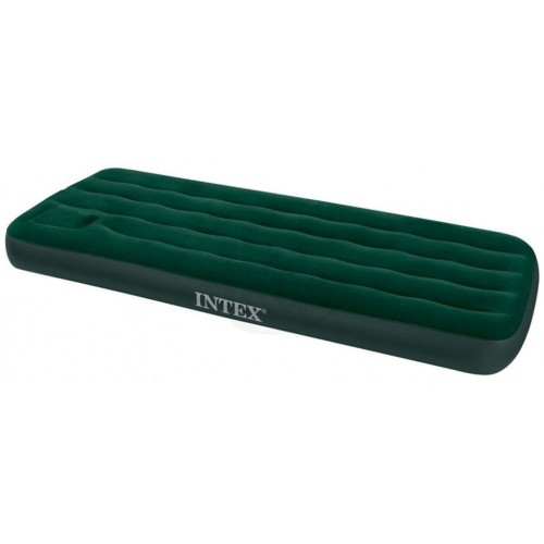 INTEX DOWNY AIRBED COT SIZE mit Fußpumpe 76 x 191 cm 66950