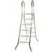 INTEX Aufstellbeckenleiter Edelstahl, 5 + 5 Stufen 018030