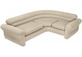 INTEX CORNER SOFA Ecksofa Eckbank Lounge 257 x 203 x 76 cm, beige 68575NP