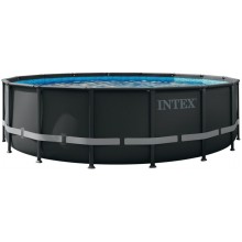 INTEX Ultra XTR Frame Pool-Set Schwimmbad 488 x 122 cm mit sandfilterpumpe 26326NP