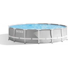 INTEX Prism Frame Pools Set Schwimmbad 427 x 107 cm filterpumpe 26720NP