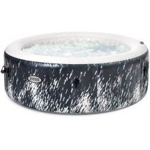 INTEX PureSpa Glow Deluxe Bubble Whirlpool SPA 196 x 71 für 4 Personen 28494NP