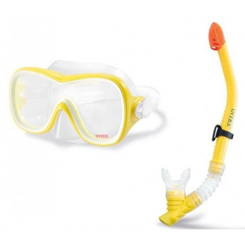 INTEX Taucherset: Tauchermaske und Schnorchel, rot 55647