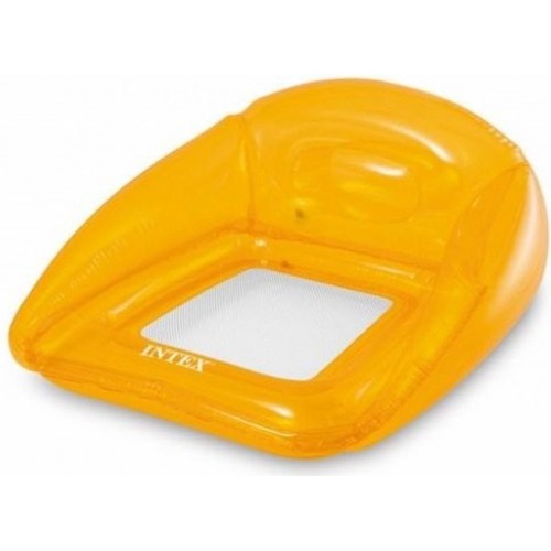INTEX Luftmatratze Transparente Lounges orange 56802NP