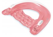 INTEX Sit 'n Float Aufblasbarer Wassersitz mit Griffen, rosa 58859EU