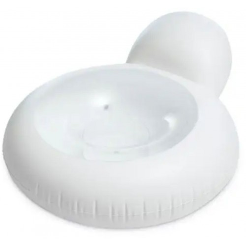 INTEX Lounge Pillow-Back Aufblasbare Liege weiß 58889EU