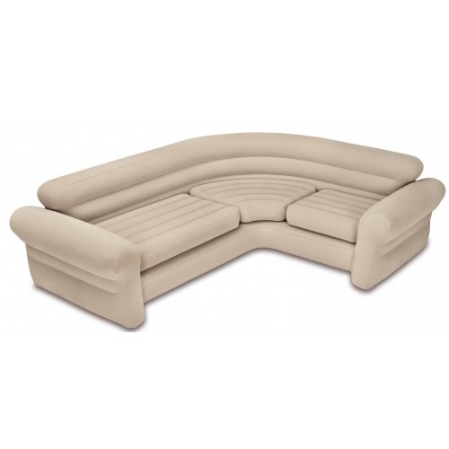INTEX Corner Sofa Aufblasbares Ecksofa für mehrere Personen 68575NP