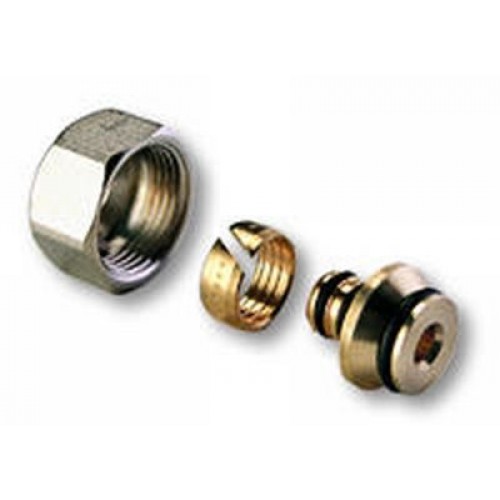 IVAR Klemmringverschraubung für Mehrschichtrohr, ALPEX 18 × 2, ALU-EK 500685