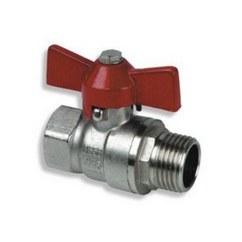 NOVASERVIS Vollstrom-Kugelhahn 1 1/4", mit Flügelgriff JY113/32