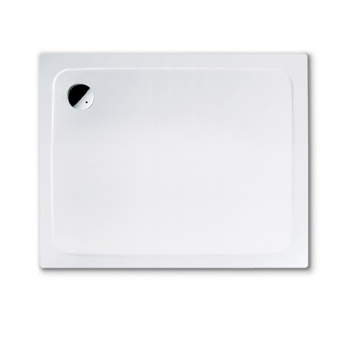 Kaldewei SuperPlan Viereck Duschwanne weiß Perl-Effekt 80x100x2,5cm 447200013001