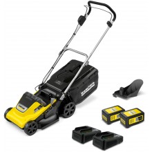 KÄRCHER LMO 4-18 Dual Battery Set Akku-Rasenmäher (37cm/36V/2x5,0Ah) 1.445-421.0