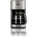 DOMO Edelstahl-Kaffeemaschine mit 24-Std. Timer, 1000W, 1,8 Liter DO473KT