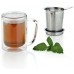 KELA Teeglas VERONA mit Sieb, KL-10853