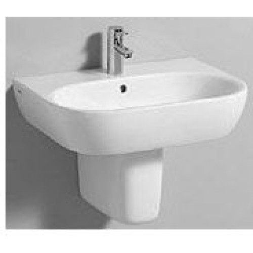 KERAMAG 4U Waschtisch 70 x 47,5 cm mit Hahnloch und Überlauf 123470