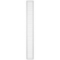 Kermi obere Heizkörper Abdeckung für Typ 22 BL 900, profil, ZA00170006