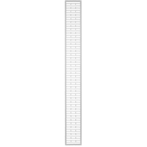 Kermi obere Heizkörper Abdeckung für Typ 11/12 BL 1000, profil, ZA00160007