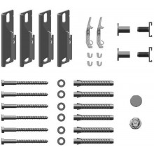 Kermi Wandkonsolen-Set (kurz) für Verteo-Flachheizkörper für Typ 10 ZB02680002