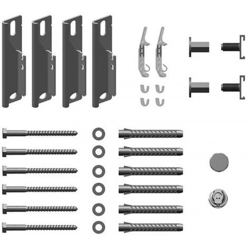 Kermi Wandkonsolen-Set (kurz) für Verteo-Flachheizkörper für Typ 20, 21, 22 ZB02680001