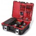 KETER TECHNICAN BOX Werkzeugkoffer 48x18x38cm schwarz/rot 17198036
