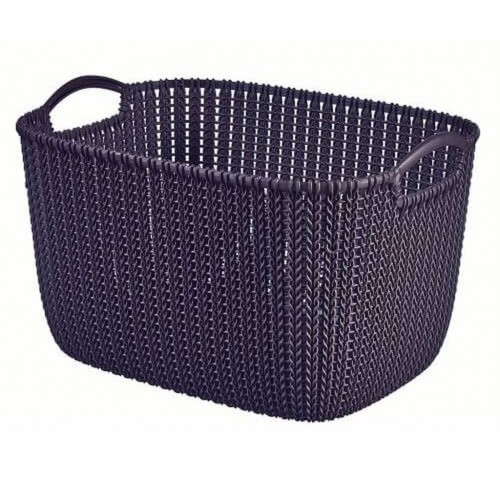 CURVER KNIT L Wäschekorb 30 L purple CURVER KNIT L Wäschekorb 30 L purple