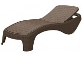 KETER ATLANTIC Liegestuhl, 197 x 74 x 36 cm, cappuccino 17199231