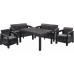 KETER BAHAMAS FIESTA Lounge-Set, graphit/grau 17205477