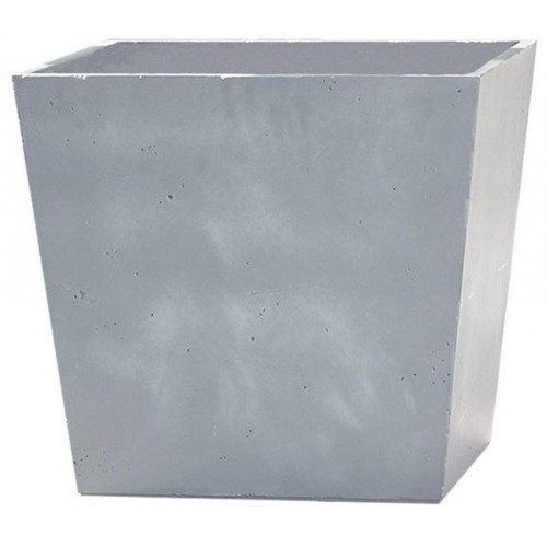 KETER BETON CONIC SQUARE Blumentopf, 48,5 x 43 cm, hellgrau 17197836