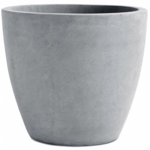 KETER BETON ROUND L Blumentopf, 40 x 38 cm, hellgrau 17201495