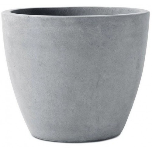 KETER BETON ROUND XL Blumentopf, 53 x 50 cm, hellgrau 17201496