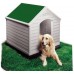 KETER Hundehütte Dog House, Kunststoff, beige/grün 17360369
