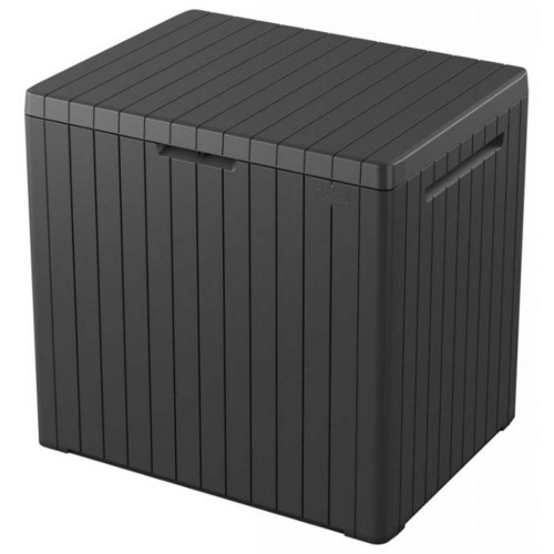 KETER CITY BOX 113L Aufbewahrungsbox 57,8 x 44 x 55 cm, graphit 17208324